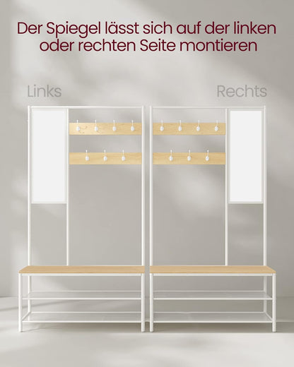 VASAGLE Coat Rack HSR415W09