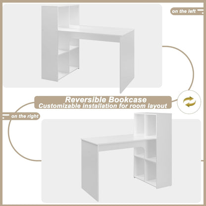 WOLTU Computer Desk with Storage Shelf (Z-TCS020)