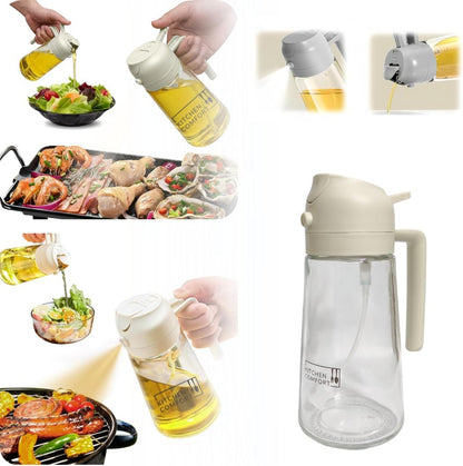 2 in 1 Oil Sprayer & Dispenser