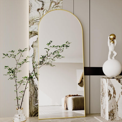 Large Arched Full Length Mirror