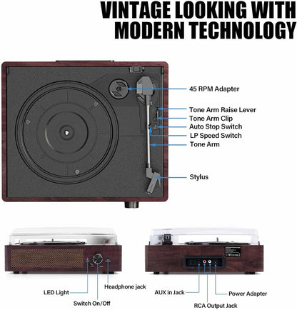 WIRELESS TURNTABLE PLAYER