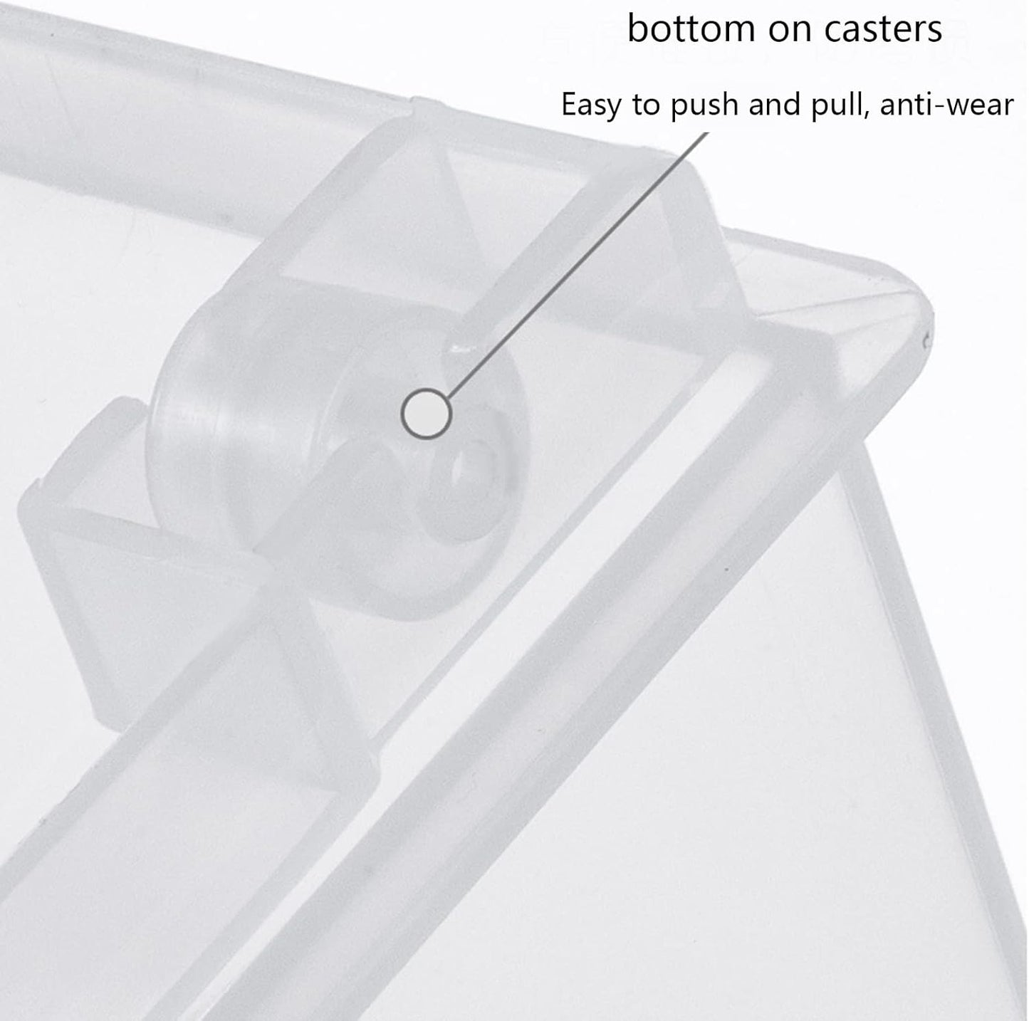 Refrigerator Kitchen Stackable Storage Box