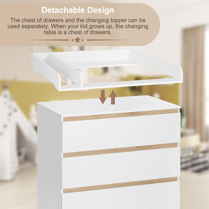 WOLTU Baby Changing Table (WT008WS)