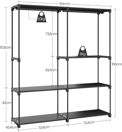 Hzuaneri Portable Closet WH03032BK