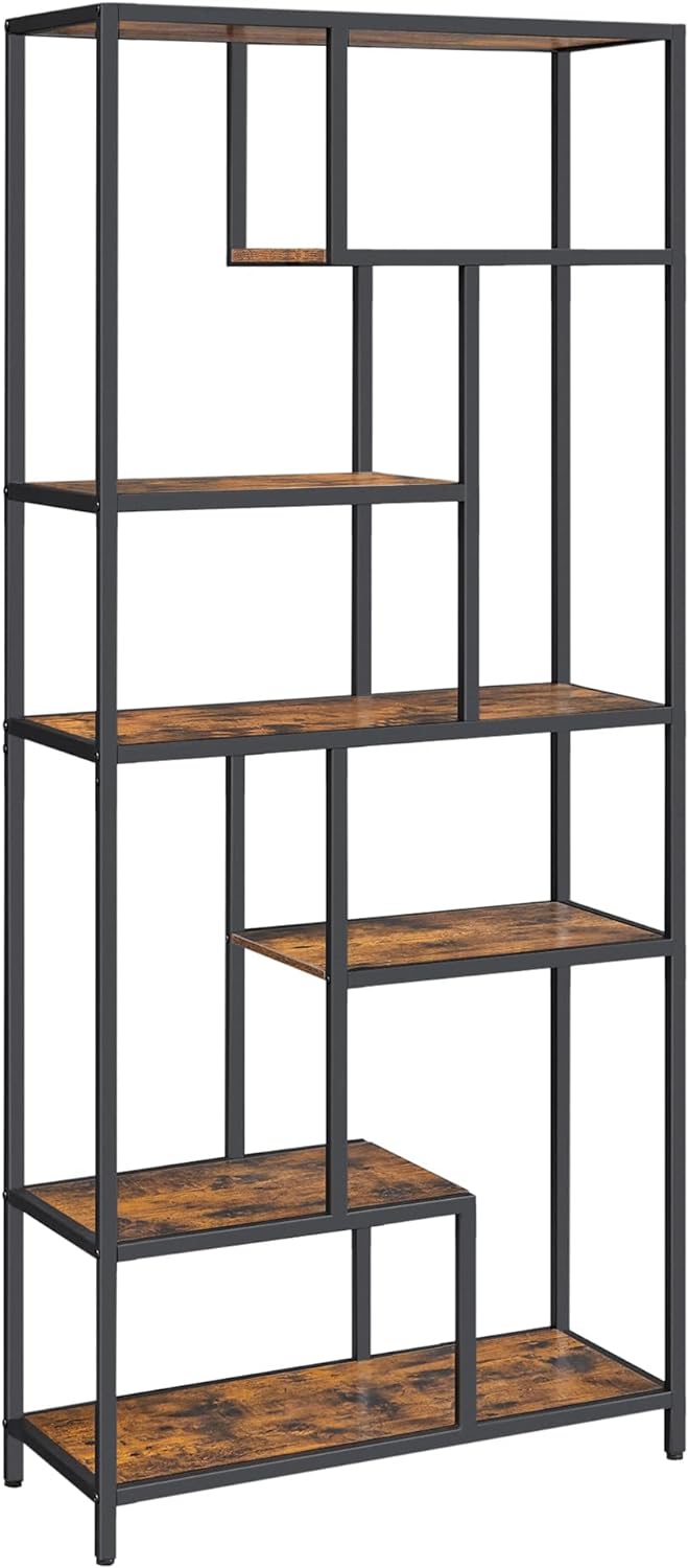 VASAGLE Bookcase, 6-Tier Bookcase