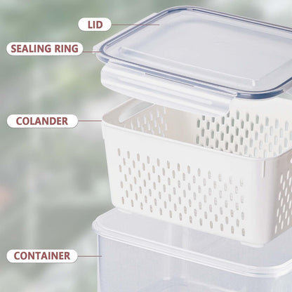 Set of 4 Storage Containers