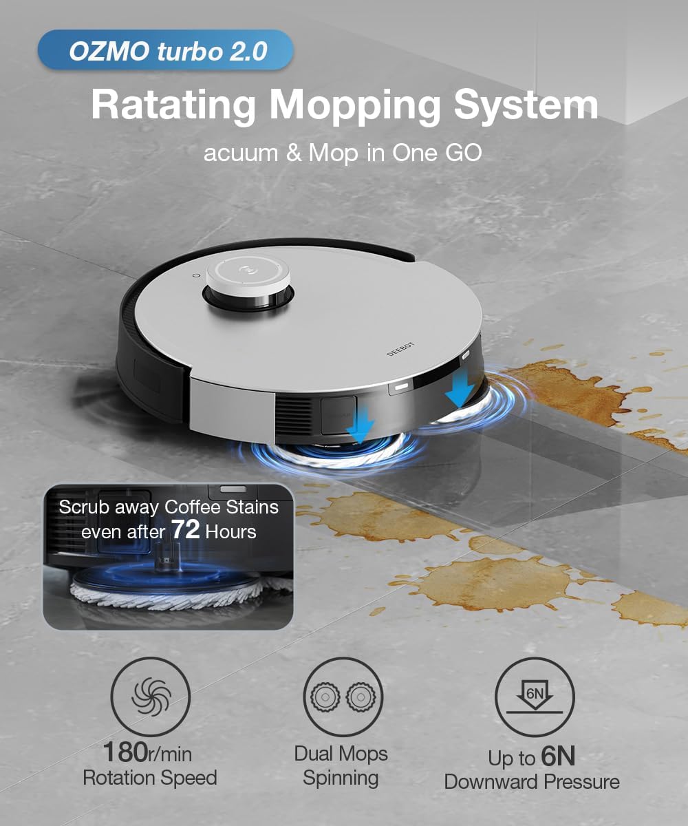 Ecovacs Deebot X1 Omni Robot Vacuum Cleaner