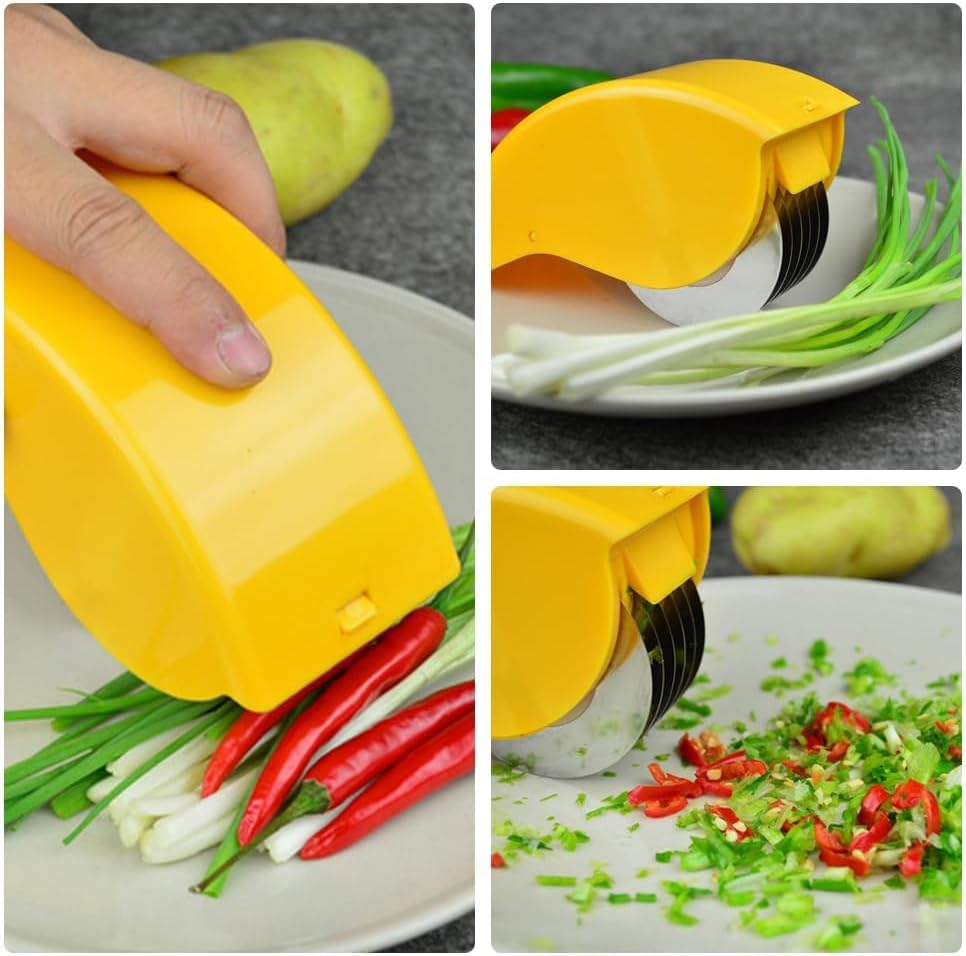 Chopper Roller with Stainless Steel Blades