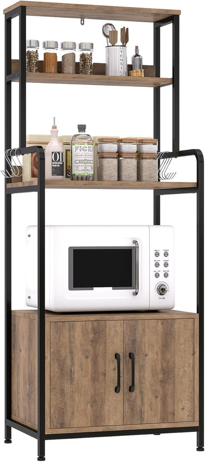 5 Tier Storage Unit with 8 Hooks