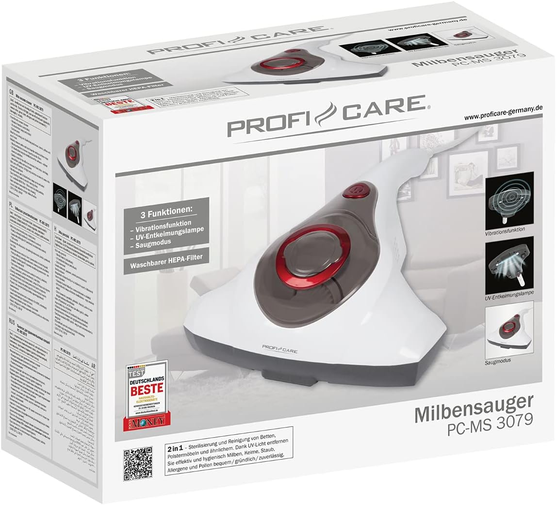 ProfiCare 2IN1 Mite Vacuum Cleaner