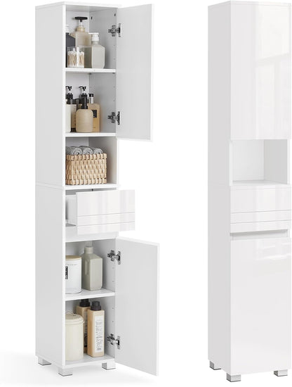 VASAGLE Tall Bathroom Cabinet BBC560P31