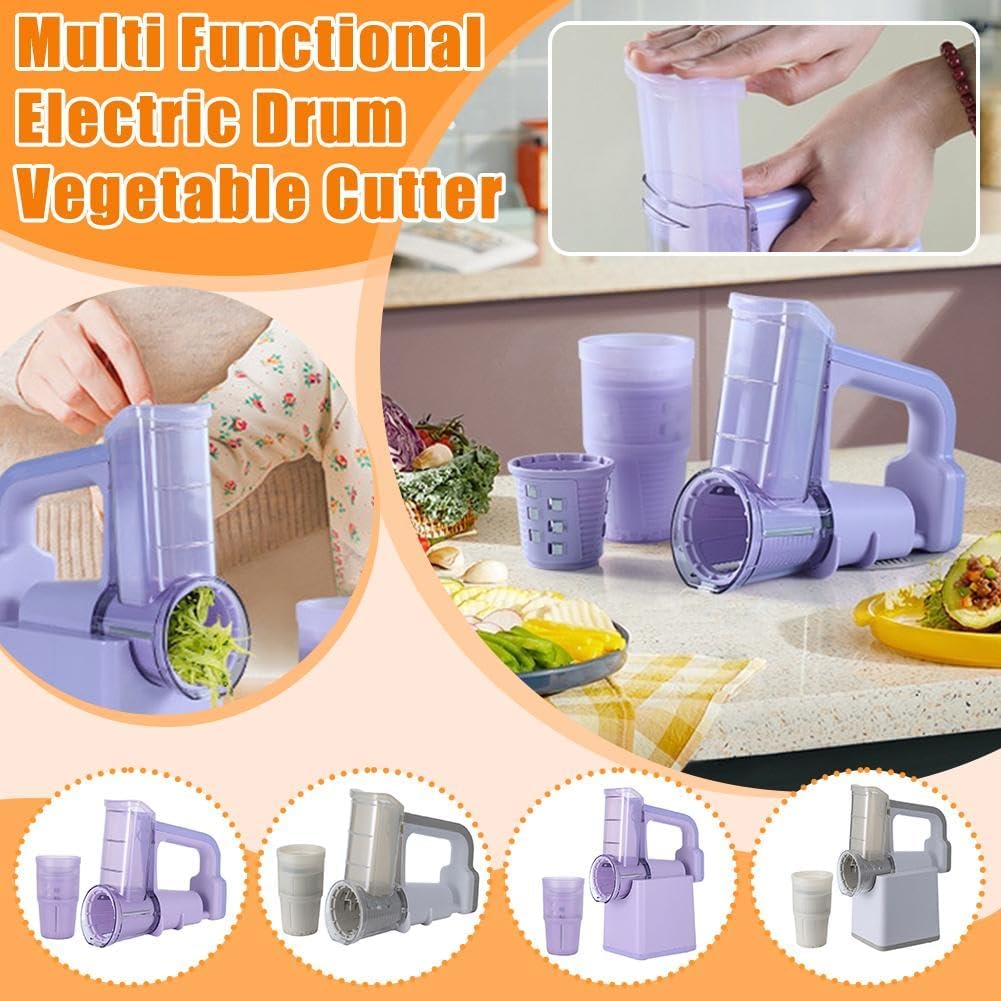 Multifunctional Electric Roller Vegetable Cutter