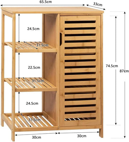 Bamboo Storage Cabinet