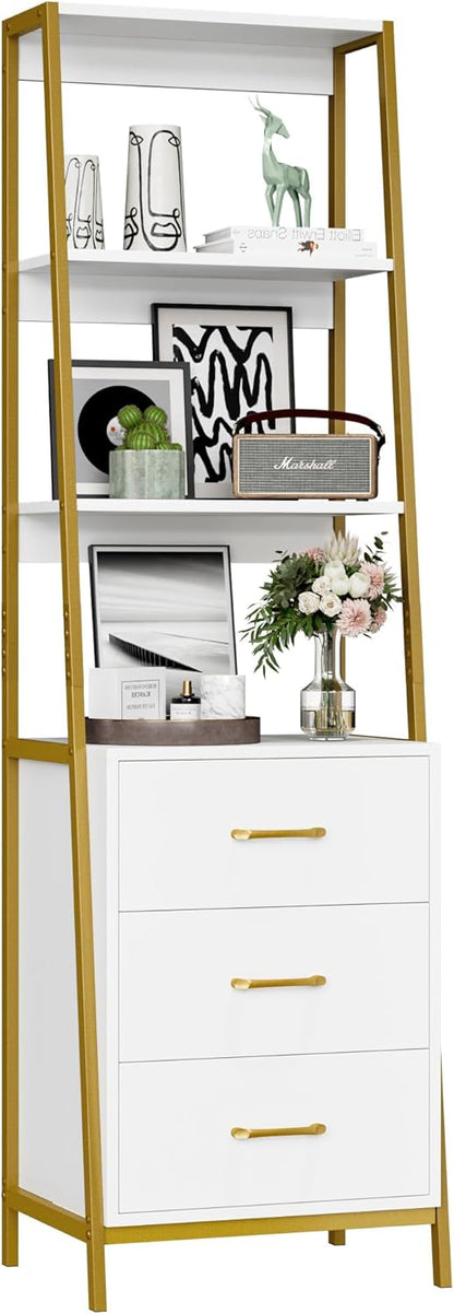 Bookshelf with 3 Drawers