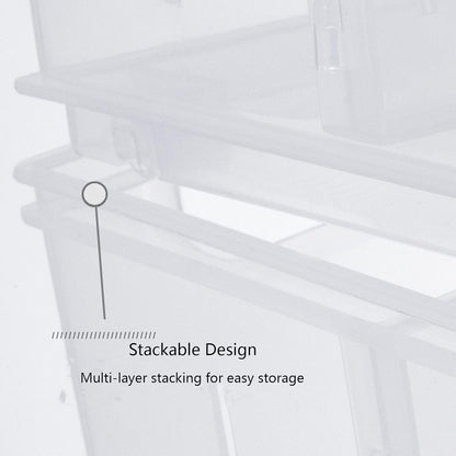 Refrigerator Kitchen Stackable Storage Box