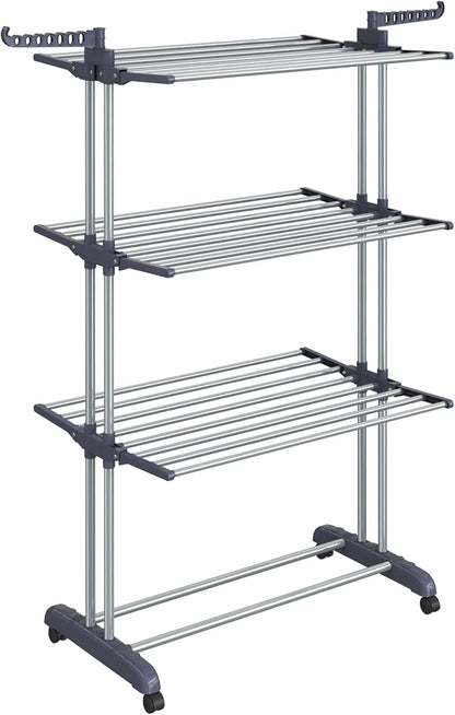 SONGMICS Clothes Drying Rack Stand 4-Tier ULLR701G01