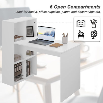 WOLTU Computer Desk with Storage Shelf (Z-TCS020)