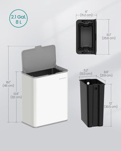 SONGMICS Hanging Kitchen Bin