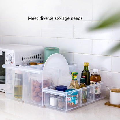 Refrigerator Kitchen Stackable Storage Box