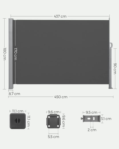 SONGMICS Privacy Screen GSA185G02