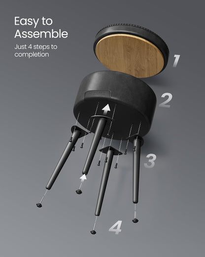 VASAGLE Vanity Chair Stool