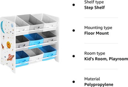 SONGMICS Children's Storage Shelf