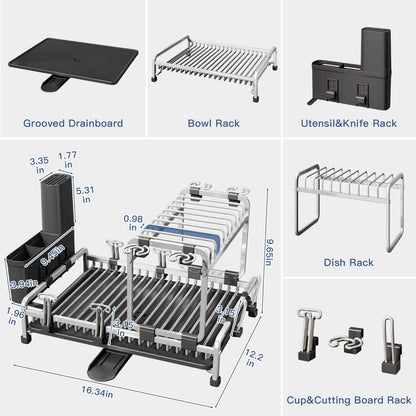 Aluminium Dish Drying Rack