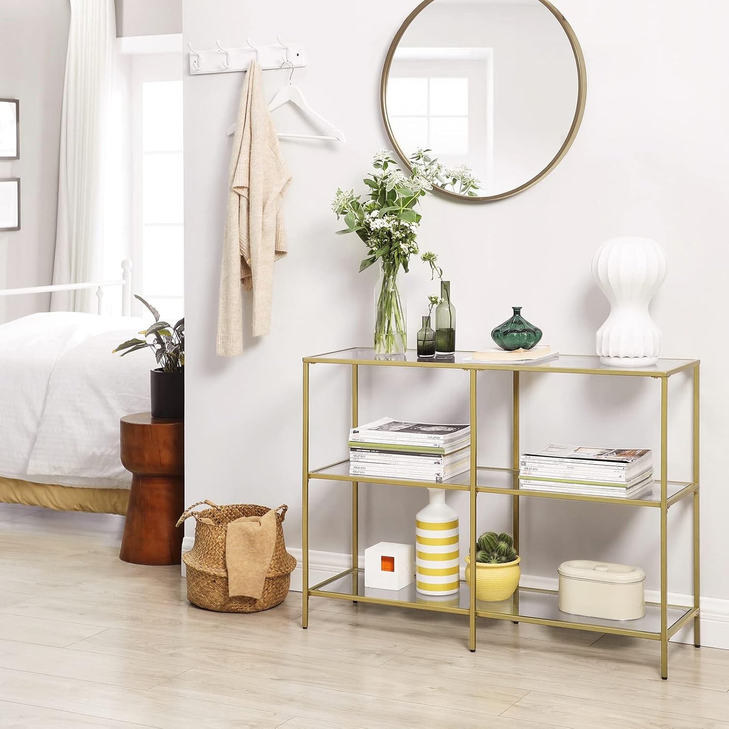 VASAGLE Console Table LGT27G