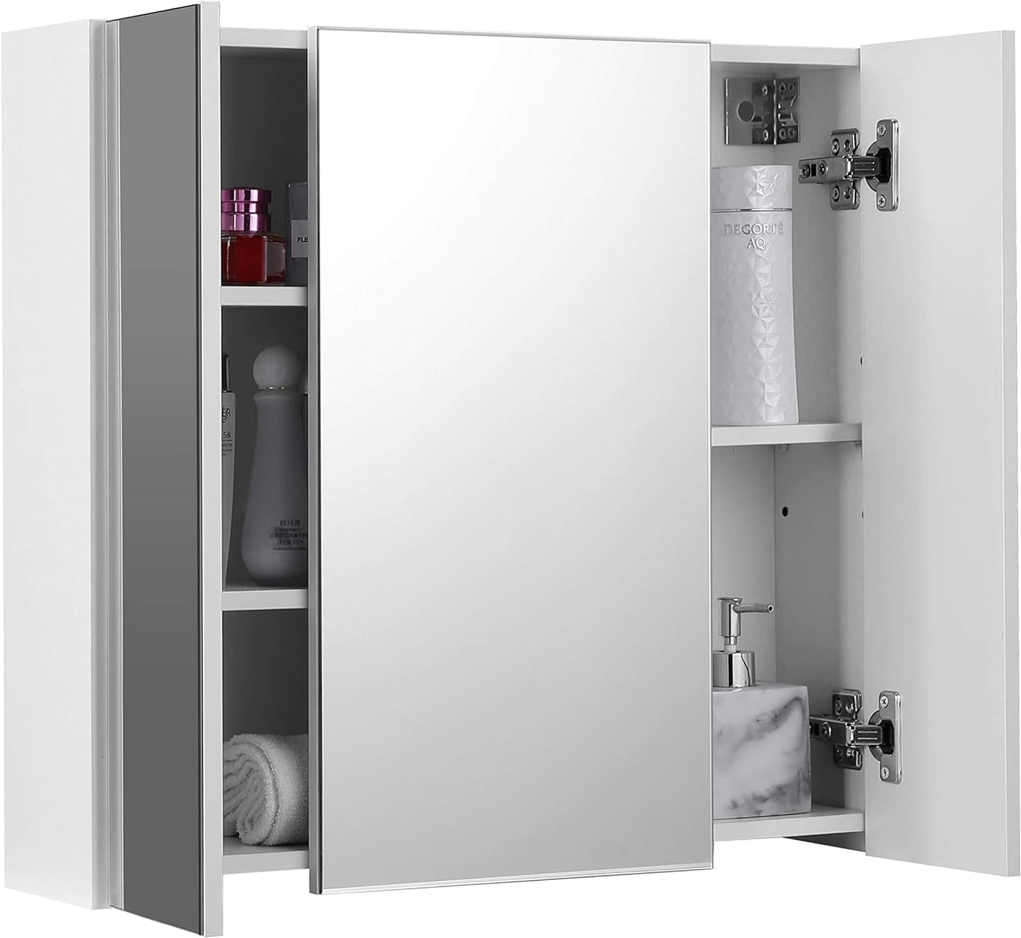 VASAGLE Bathroom Wall Cabinet with Mirror