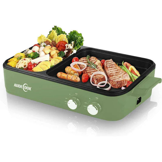 2 In 1 Griddle and Hot Pot