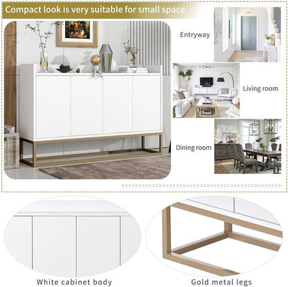 Modern Sideboard Elegant Buffet Cabinet