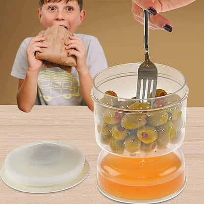 Pickle and Olives Jar Container