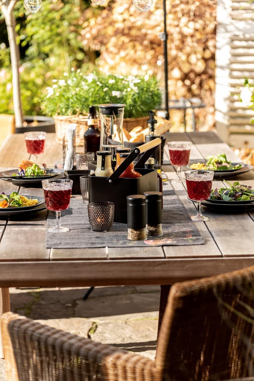 WENKO Baco utensil storage basket