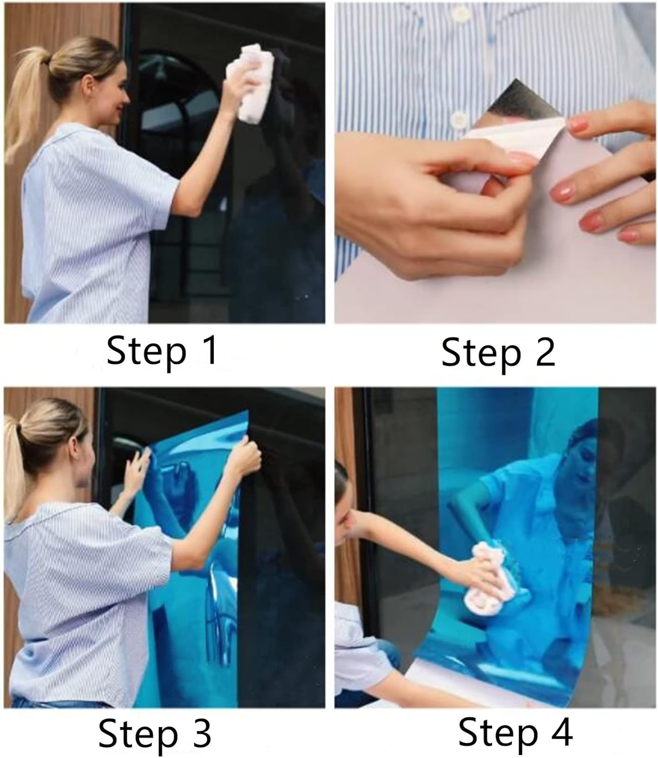 Non Glass Adhesive Mirror
