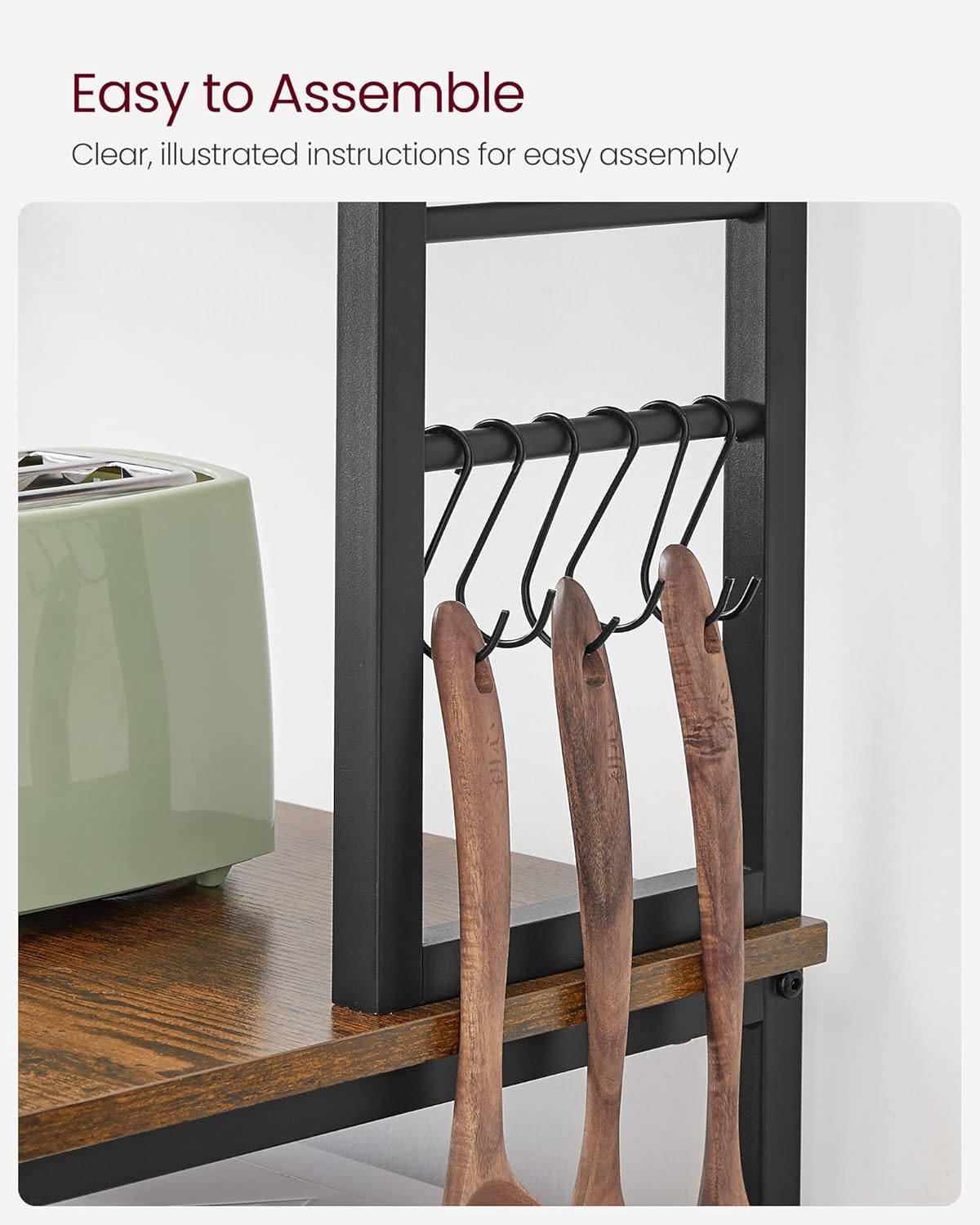 VASAGLE Kitchen Storage Rack