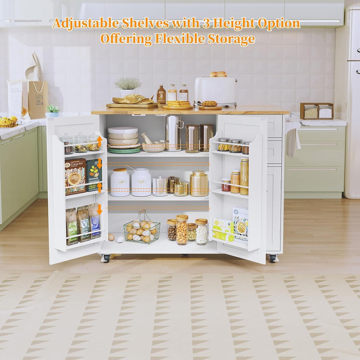 Costway Kitchen Island Trolley
