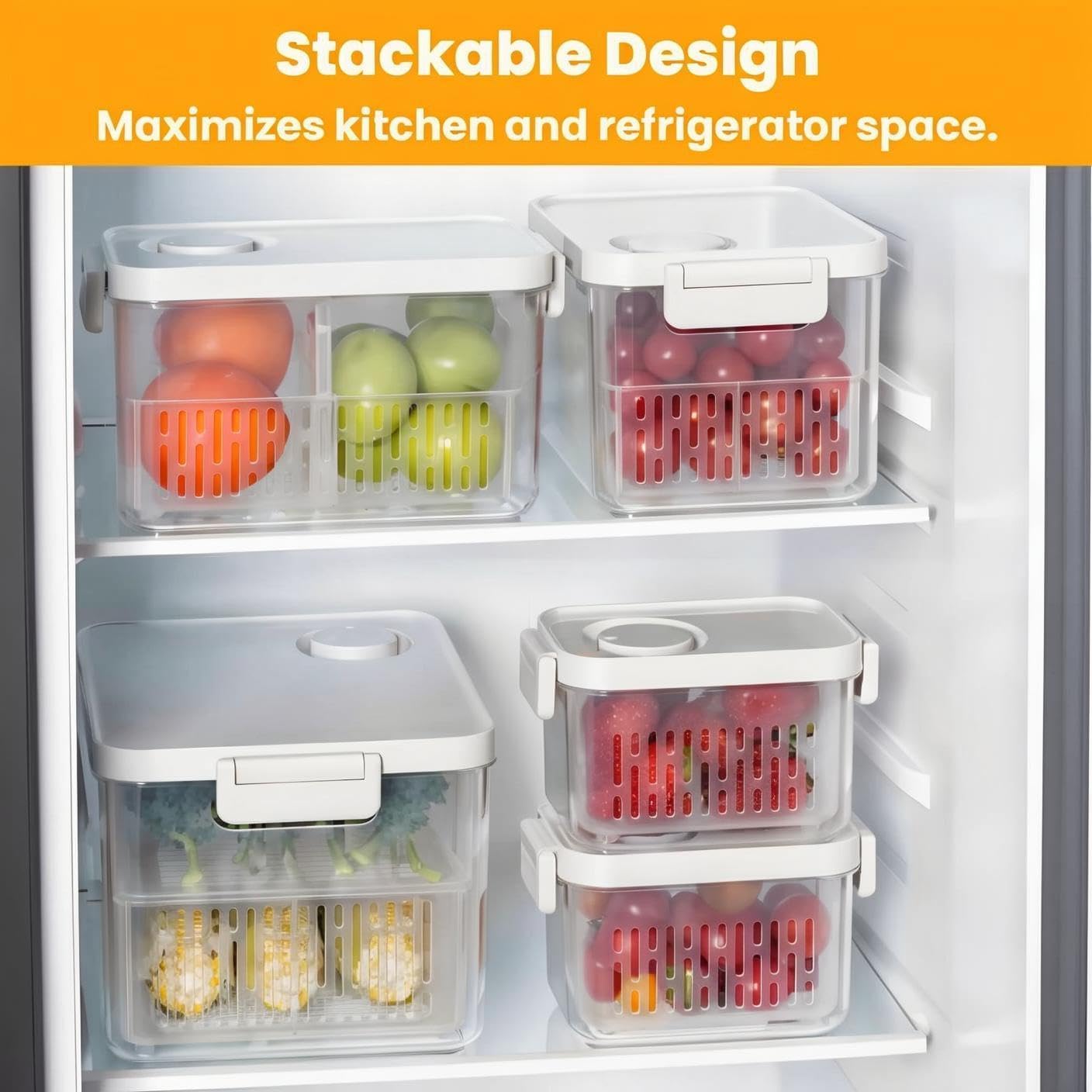 Danny home Fruit & Veggie Keeper Drainage Box