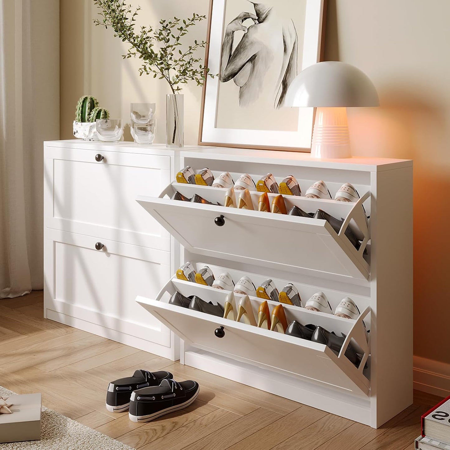 Slim Shoe Rack