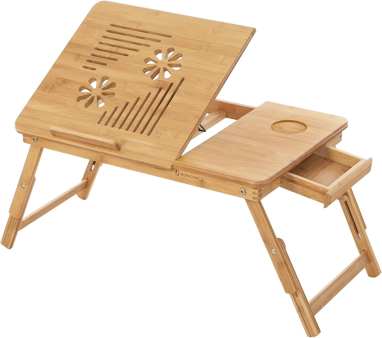 Bamboo Laptop Foldable Table