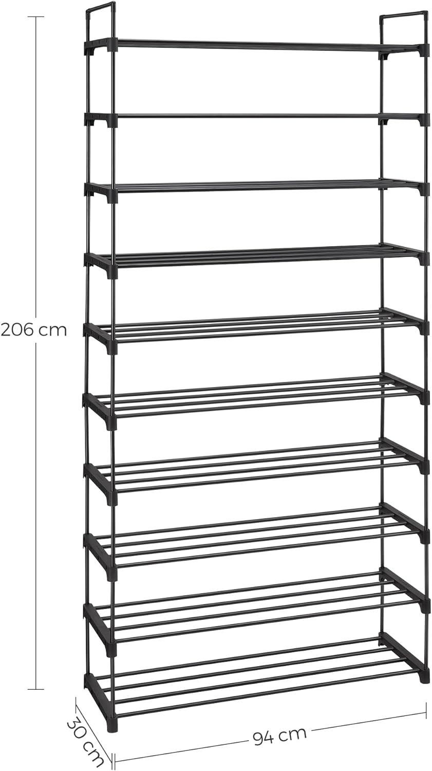 SONGMICS 10 Tier Shoe Rack