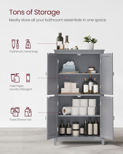 VASAGLE Bathroom Floor Storage Cabinet