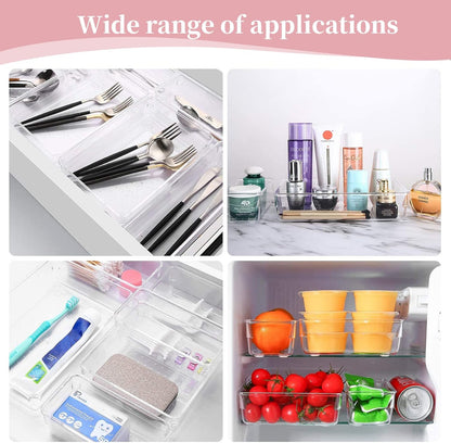 4 Pcs Makeup Organizer Drawers