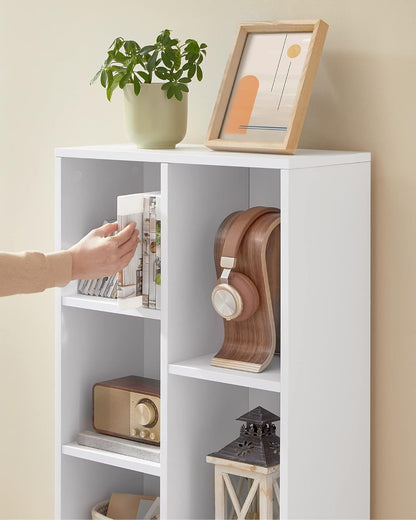VASAGLE Bookcase LBC27WT