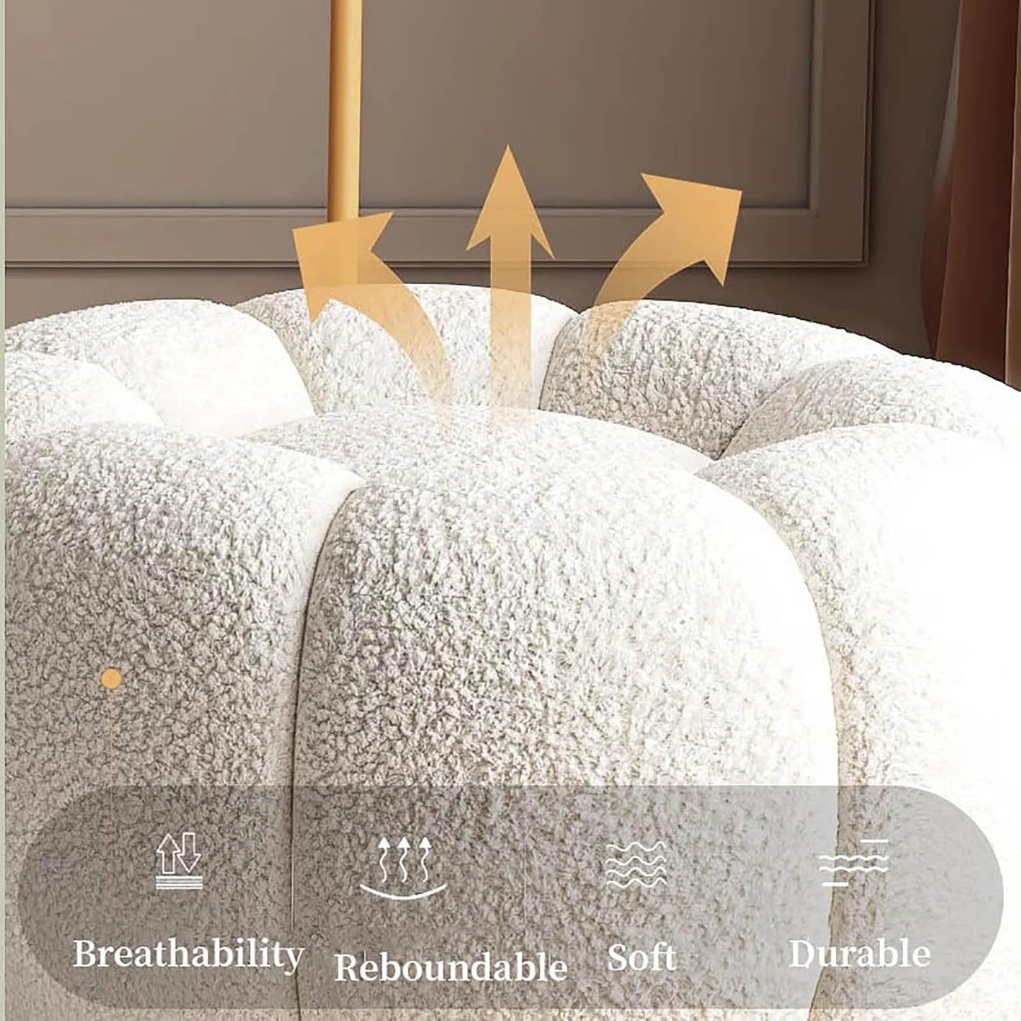 Modern Lazy Footstool