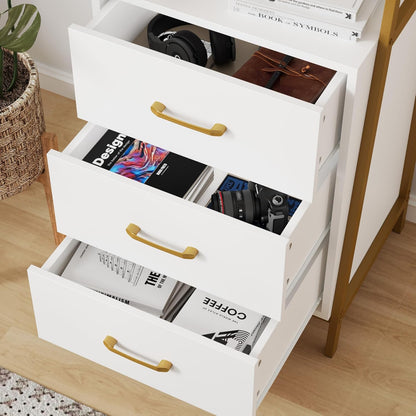 Bookshelf with 3 Drawers