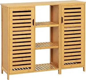 Bamboo Bathroom Storage Cabinet