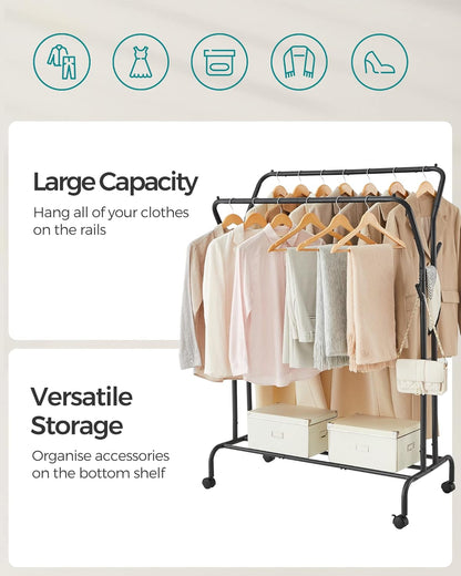 SONGMICS Clothes Rail HSR107B01V1