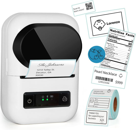 Bluetooth Portable Label Printer