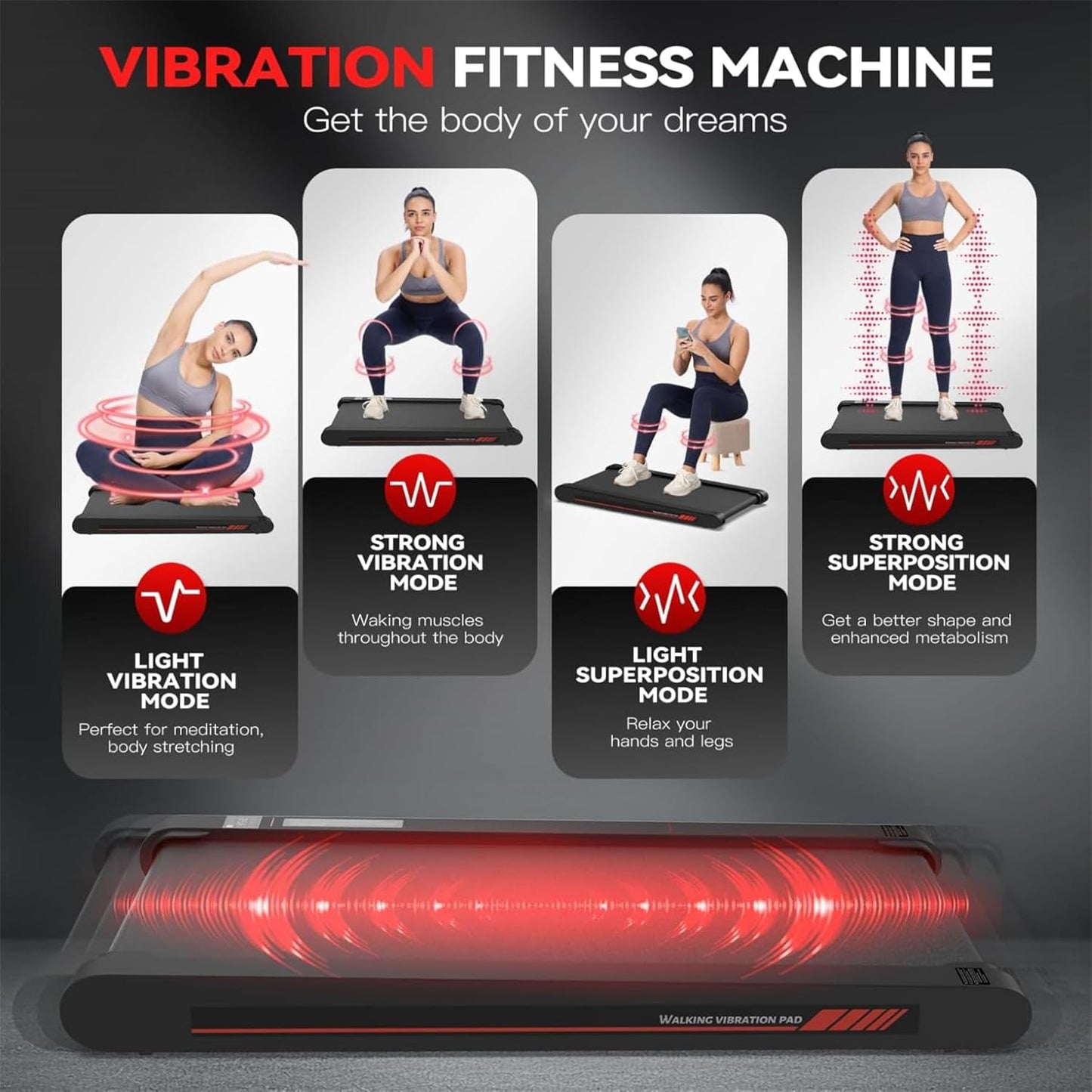 Sperax Vibrating Walking Pad