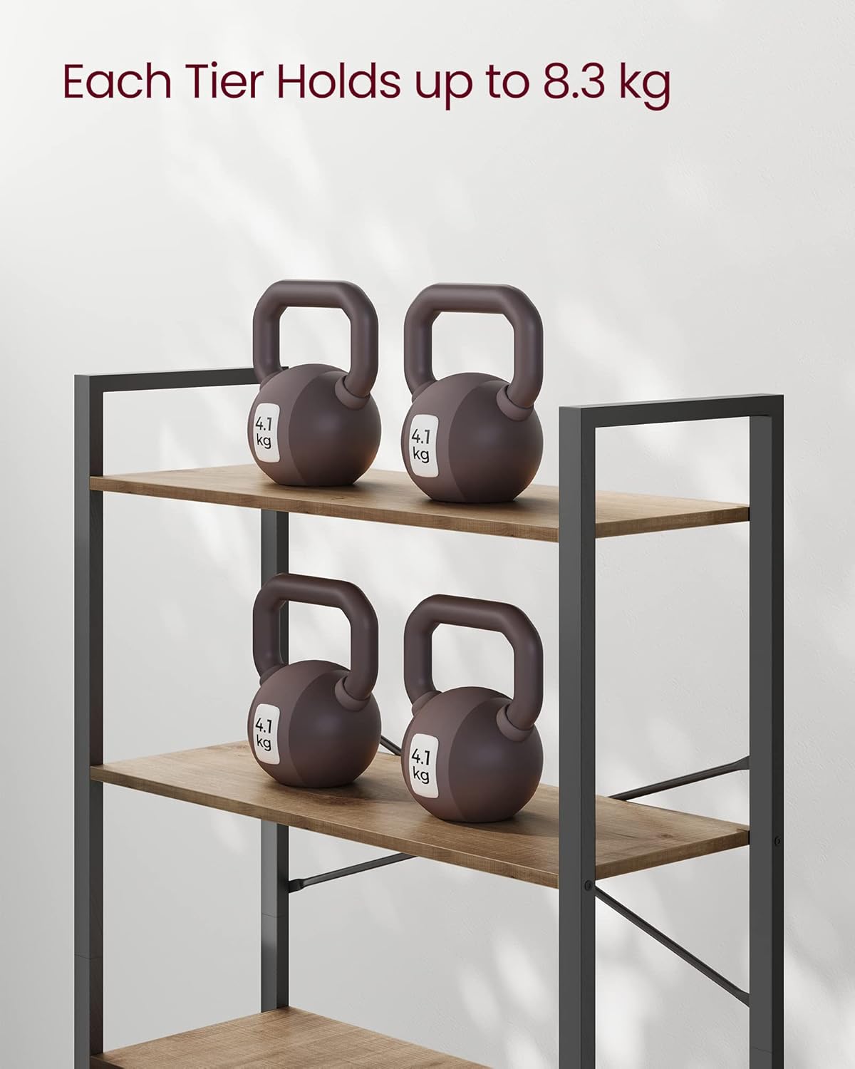 VASAGLE 6-Tier Tall Bookshelf